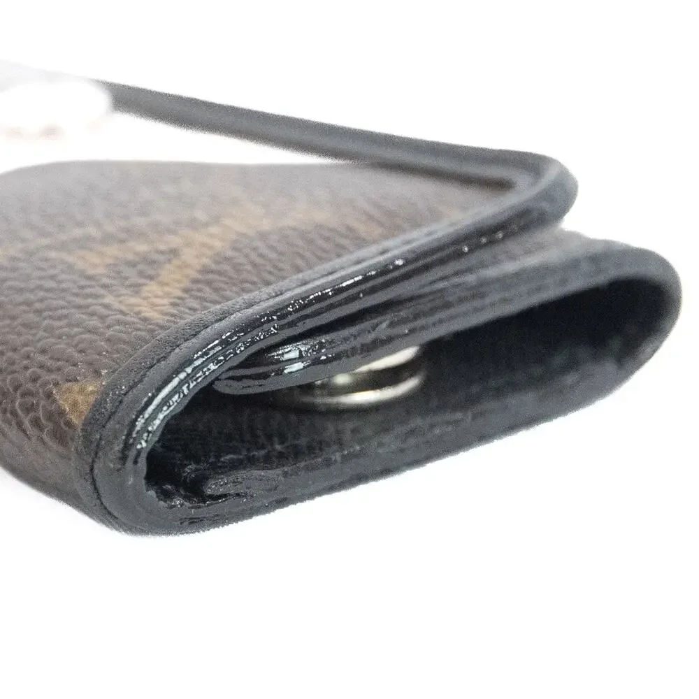 Authentic Louis Vuitton Monogram Macassar 6 Key Multicles